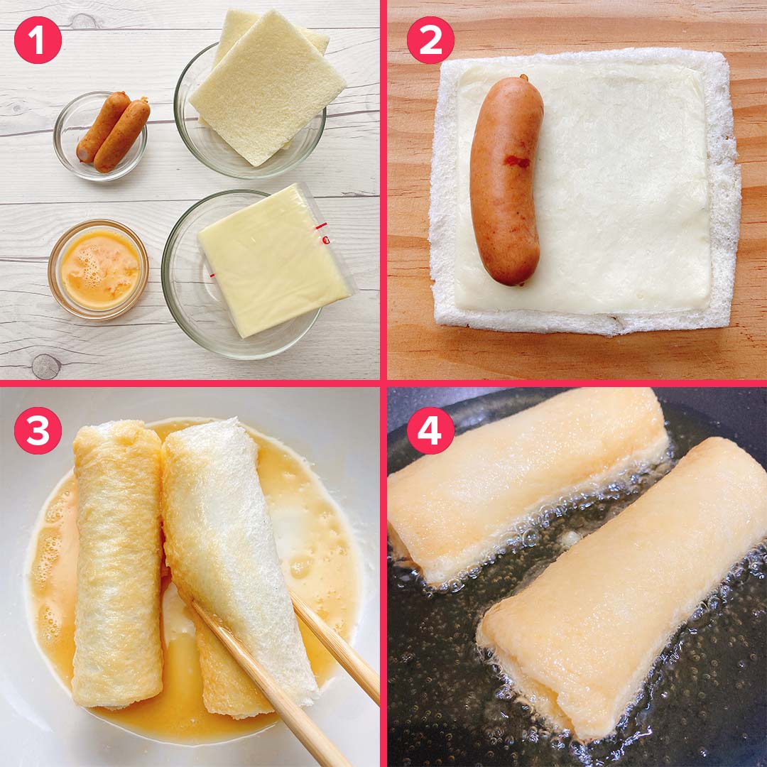 Tasty Japan On Twitter チーズがとろ り伸びまくる 揚げずに食パンで巻いて焼くだけ ふんわりチーズドッグ 揚げずに作れる簡単チーズドッグ 食パンで具材を巻いて焼くだけで作れるので 面倒な生地を作る手間なし ふわふわなパン生地を一口食べると チーズが