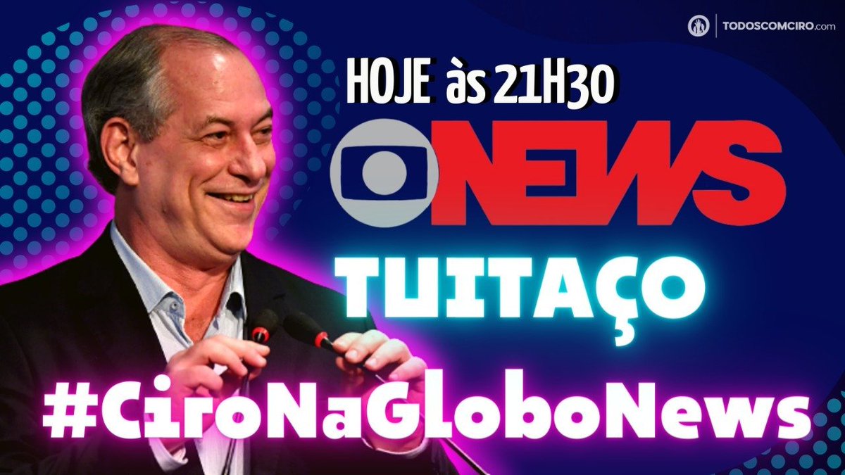BrunoAlexPoca's tweet photo. @cirogomes @Sen_Alessandro @mandetta @juliaduailibi @octavio_guedes #CiroNaGloboNews ✊🏾🌹🇧🇷 https://t.co/rGWQyWohPN