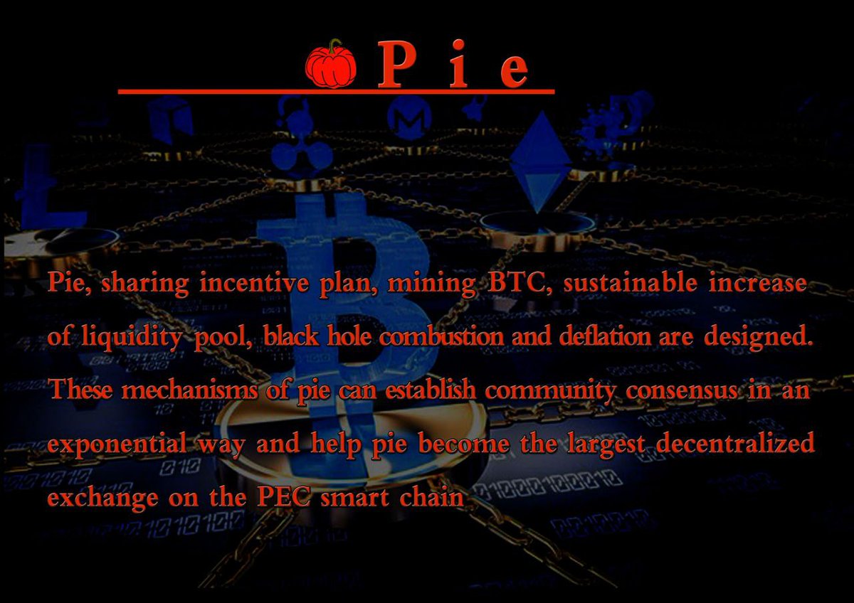 515Caicai's tweet photo. pie 的商业模型不一样，需要长线持有，手续费真金白银买成了btc 矿机挖btc, 挖的人越多，apy 越低，挖的人越少 apy 会越高，市场会自动平衡，但是只要有交易，矿机数量就会不断变多，造血能力就越来越强。因为pie 手续费很高，销毁的pec 也很多 ，所以为了避免pec 被恶意炒作我们禁止了pec 上交易所。 https://t.co/bjbfLq7vI8