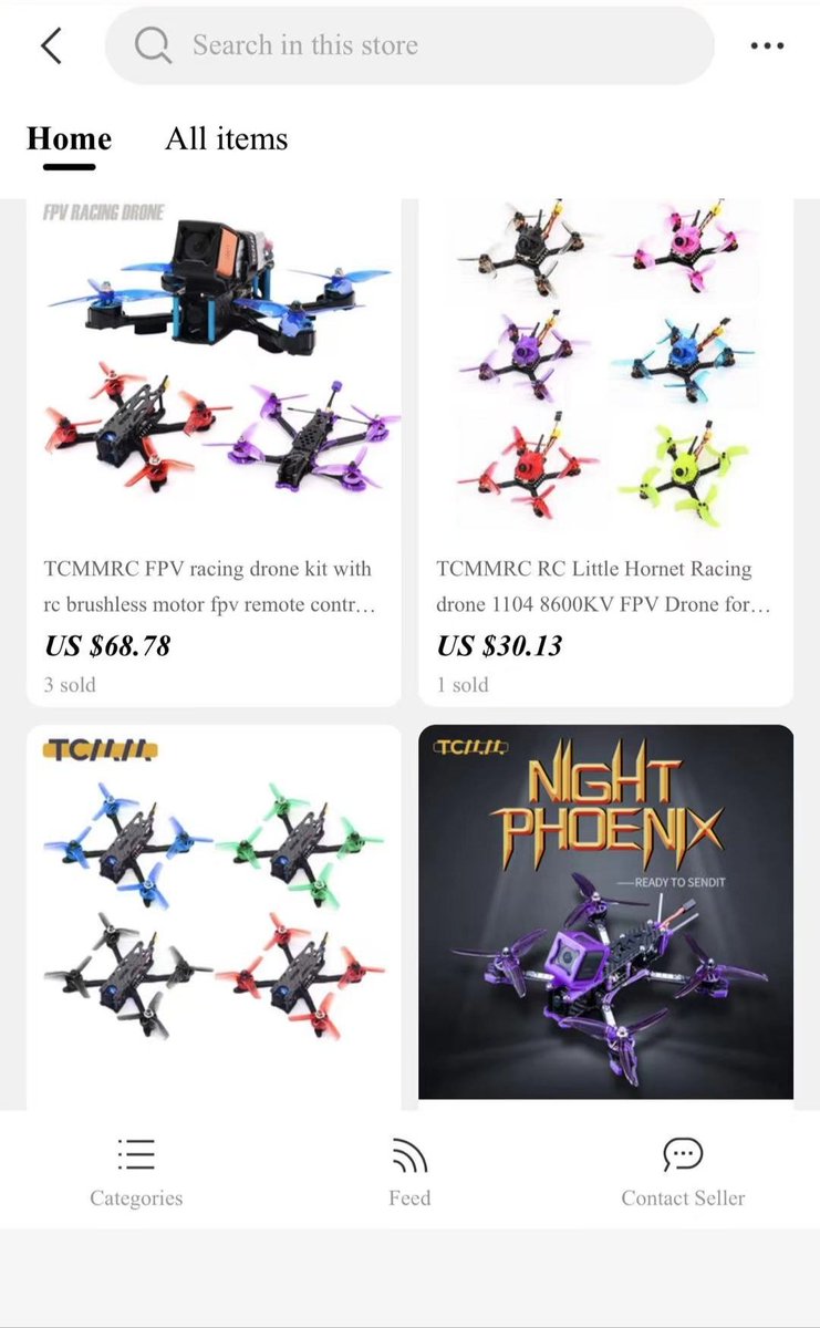tcmmrc's tweet photo. Welcome to my store. Now there are many discounts. Search "nvision FPV drone store" on Aliexpress or enter my store through the link below
https://t.co/2uma2R5G3Z
#drone #drones https://t.co/venQCHhhyH