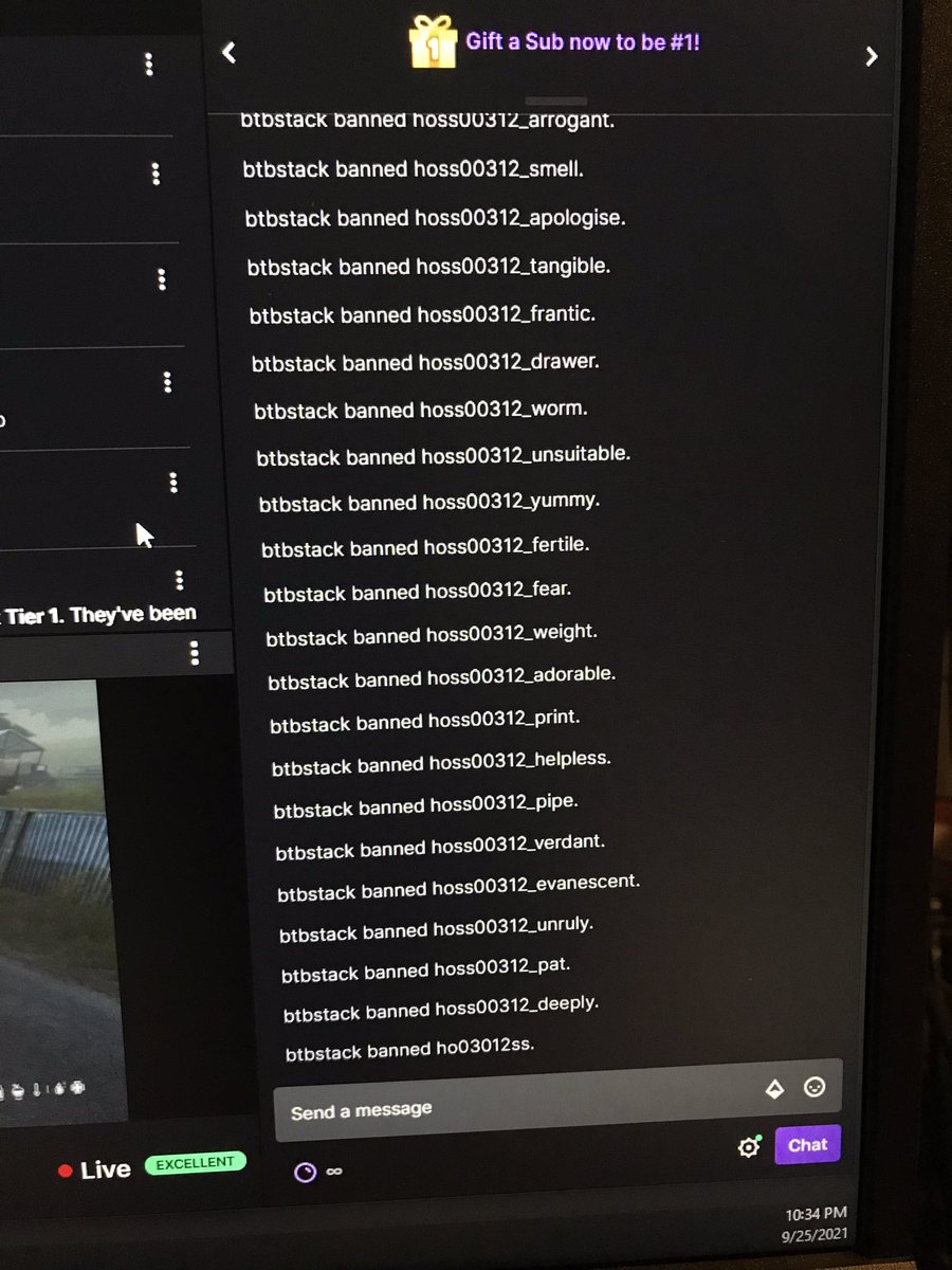 btbstack's tweet photo. Momma we made it! #stupidbot #twitchdoesntcare https://t.co/dRWrTLPJAW