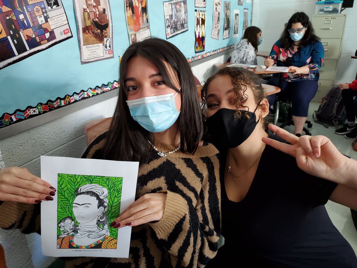 wcc_pv's tweet photo. Hey WCC! Thanks to all who came to our Hispanic/Latinx Unit meeting. It was so amazing seeing you! We hope you had a fun time drawing and learning about Hispanic artists🧑‍🎨Hope to see you soon :) https://t.co/feUbpOvITf