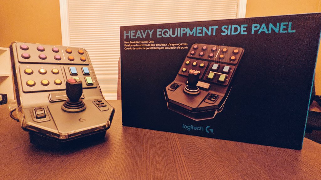 NikatinePrime's tweet photo. SO EXCITED for my new @farmingsim controller from @LogitechG!! Help me test it out LIVE this Tuesday the 28th!
Ravenport, here we come! YeeEEE!!
Grab yours with code 'Nikatine' at: https://t.co/30eMqP9kLY
#SponsoredbyLogitechG https://t.co/k4f7FKSkoS