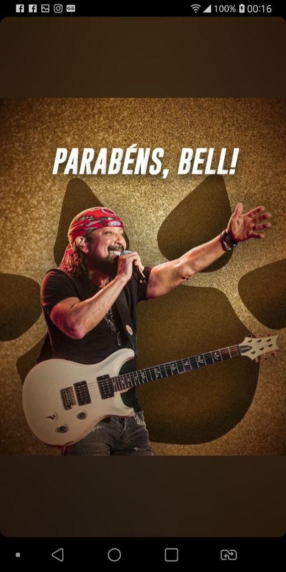 john_bitencourt's tweet photo. Bell Marques será homenageado no próximo Domingão com Hulk no Show dos famosos!!! #VouAssistir Parabéns @bellmarques o homem é sucesso há mais de 40 Anos!!! Uhhuuuulllllllllll Viva o Axé!!! #VivaBellMarques #SouFã desde 1994!!! https://t.co/pZjpqAoc0k