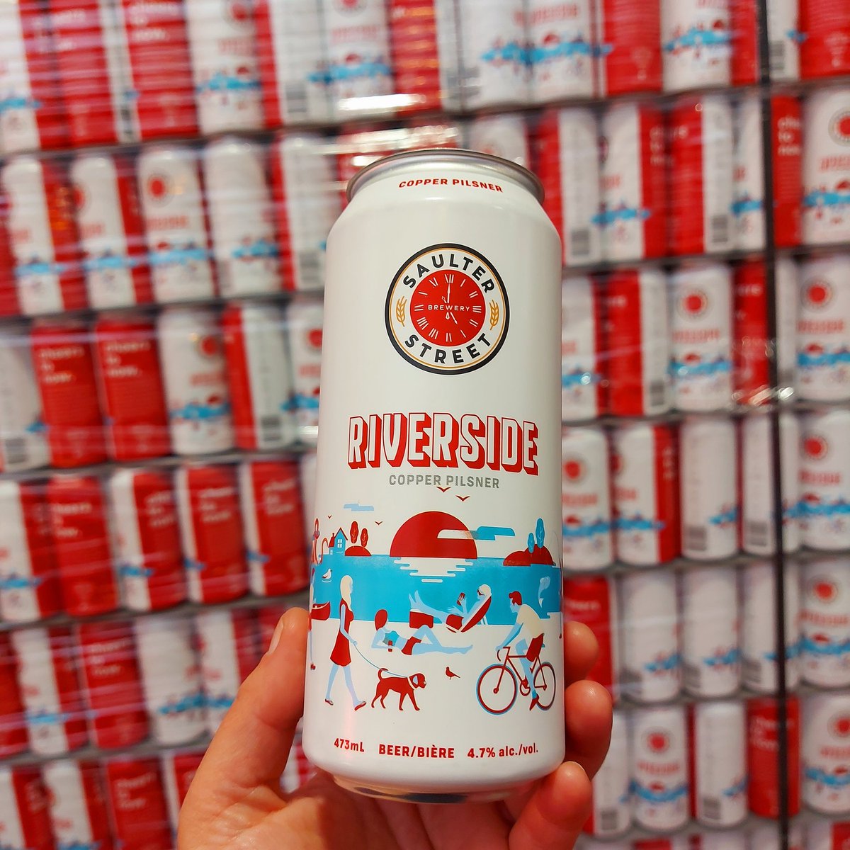 Did you know that we are in the LCBO?  Cause yeah..we definitely are! (For 4 years now 😐) AND select grocery stores! If you can't find  Riverside Copper Pilsner in your local LCBO ask why not? Let's see it! 🍻 #riversideeverywhere