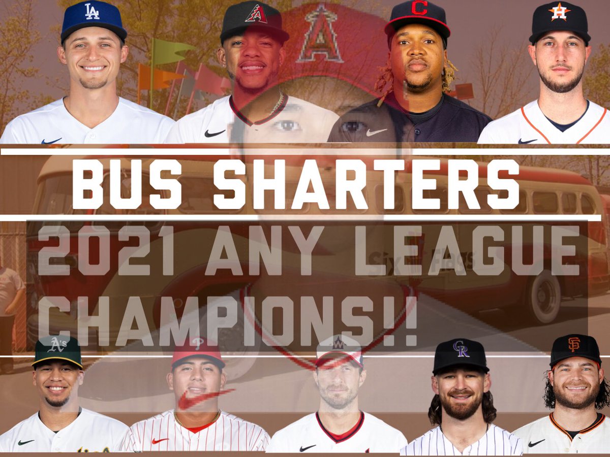 AnyLeagueBB's tweet photo. YOUR 2021 ANYLEAGUE CHAMPIONS…..

THE BUS SHARTERS!!!!!! @FuckBuzz_ @ChiefAnchorBuzz https://t.co/PsndWrkJVU