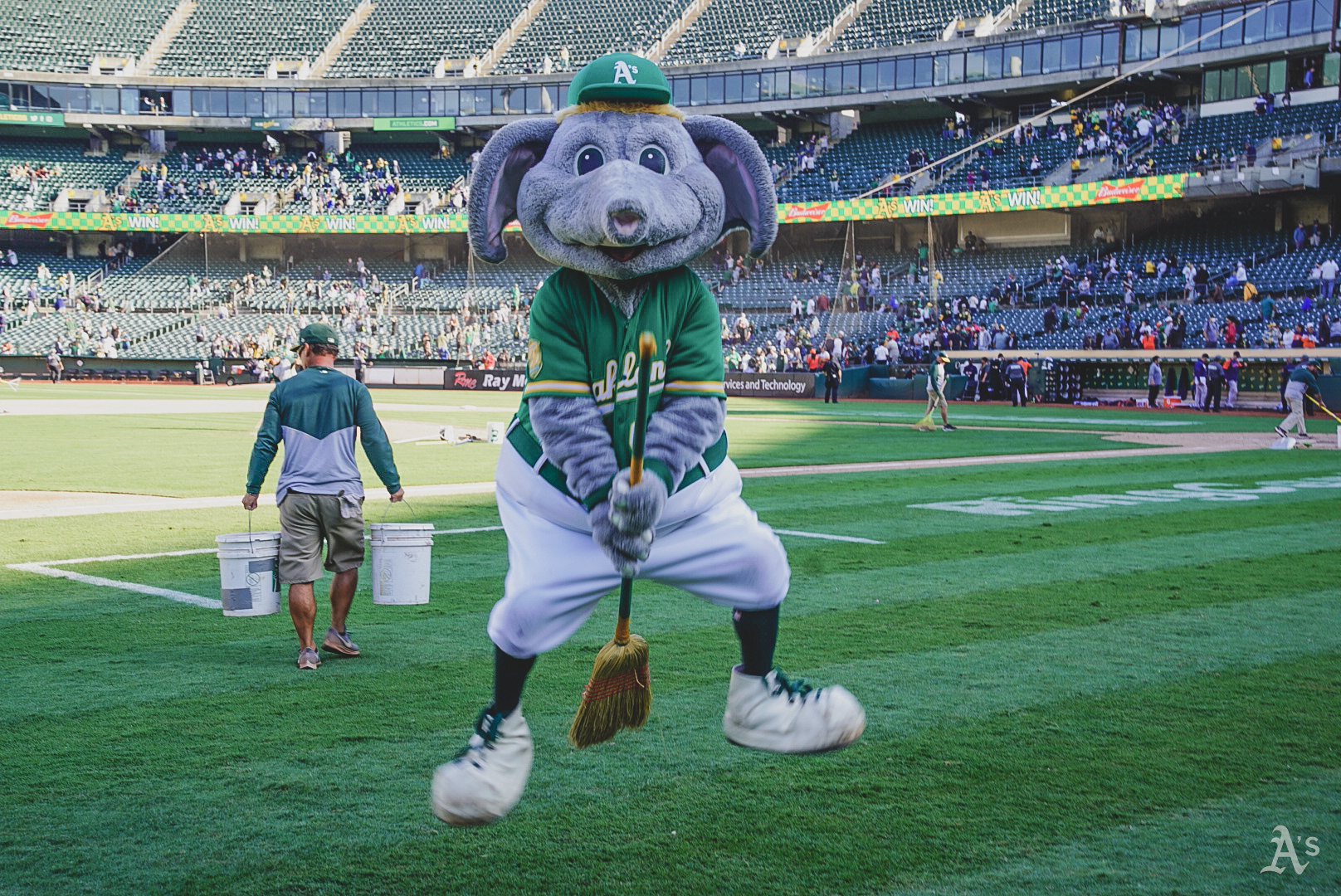 Stomper Oakland Athletics 3D Brxlz Mascot Stomper Oakland Athletics 3D Brxlz Mascot
