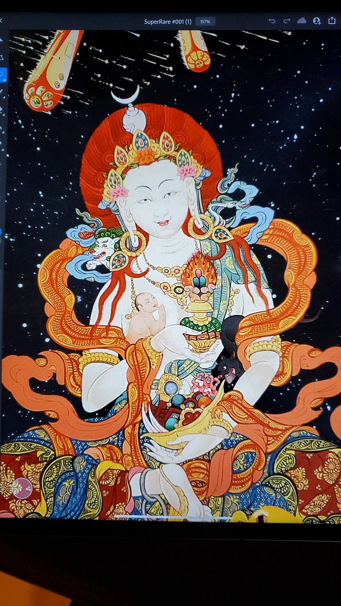 paperbuddha's tweet photo. Started working on three 1/1 #PaperBuddha pieces for my @SuperRare application. I am excited to share them with you guys through the week. Here is a peak at the first one..

The Genesis is called "Mother" and its my tribute to my wife 🥳 https://t.co/ghqIXgiYAE