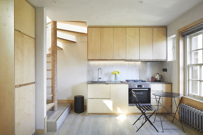 RISE_D_S's tweet photo. 'Tectonic plywood' duplex conversion in central London - maximising space: https://t.co/gpS1tojpUC
#flatrenovation #wfh https://t.co/p27GFlczWk