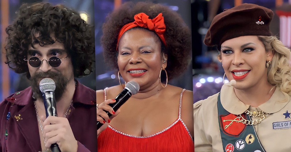 gshow's tweet photo. Confira tudo o que rolou!
@GloriaGroove como Fergie, @MagaAfroPop e jurados dançando lambada, @Fiuk de Raul Seixas e decote de @JulianaPaes são destaque no #ShowDosFamosos
Confira! ➡ https://t.co/RXRv8iIoO2
#Domingão @Domingao https://t.co/YhTCOO1P6M