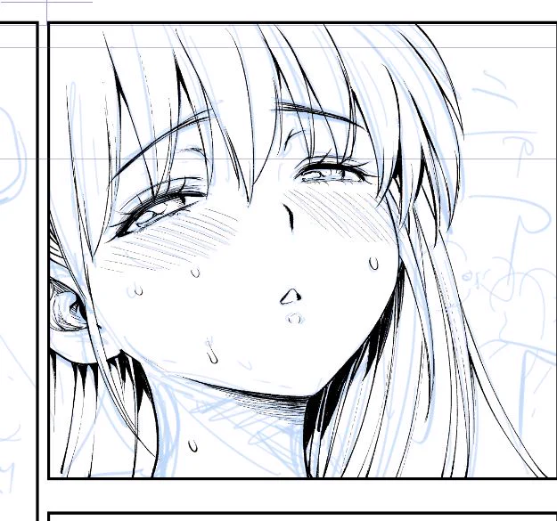 ネームもやばいのですが単行本作業もやばくとりあえず描き足しを描いてます。
結構いい顔が描けた気がするので見て欲しい。
現実逃避でもあります。 