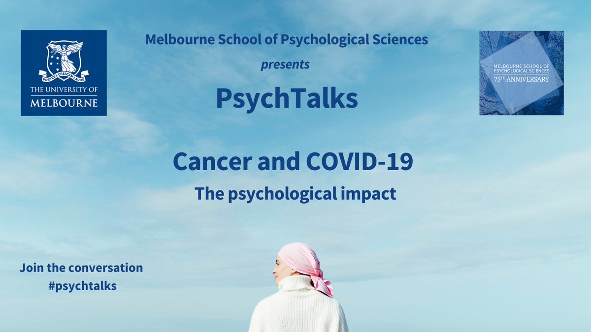 UniMelbMDHS's tweet image. #Cancer and #COVID-19: The psychological impact | WEBINAR

📍 Register: unimelb.me/3o9Lw3b

#PsychTalks #75MspsUoM
@VCCCAlliance @LeukaemiaAus @ChrisTantiCEO @PaulBarclay @PeterMacCC @Austin_Health