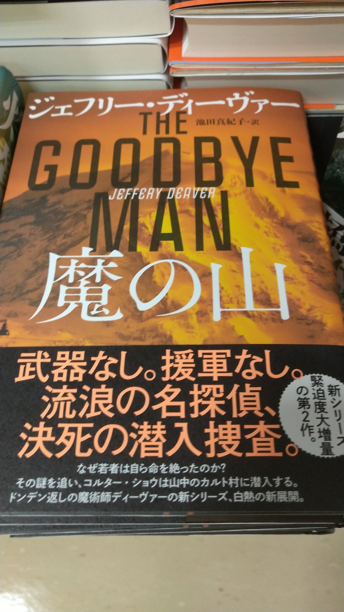 魔の山 ジェフリー ディーヴァー 時間指定不可 ディーヴァー
