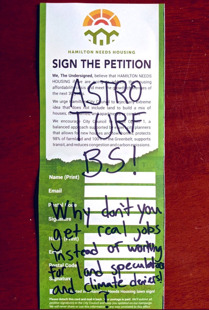 Gasp4Change's tweet photo. Some developers are complicit. Check out the anger from Hamiltonians at the slick, glossy, expensive mail out astroturfing campaign. #sharpieshenanigans https://t.co/23Xaj8mn9b