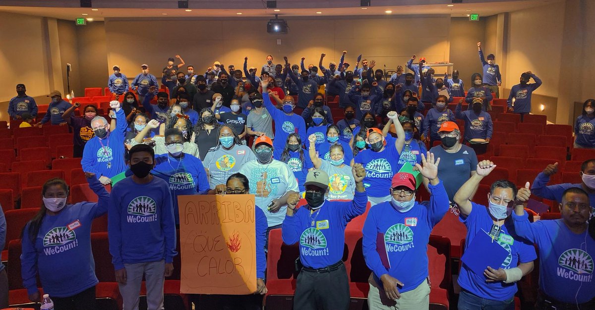 WeCount_Fl's tweet photo. Tonight, we hosted a powerful #HeatAssembly with outdoor workers and allies across South Florida! Our #QueCalor campaign is just getting started and we won't stop until we win life-saving heat protections for outdoor workers: water, shade, and rest! βοΈ https://t.co/es4O3bUro3