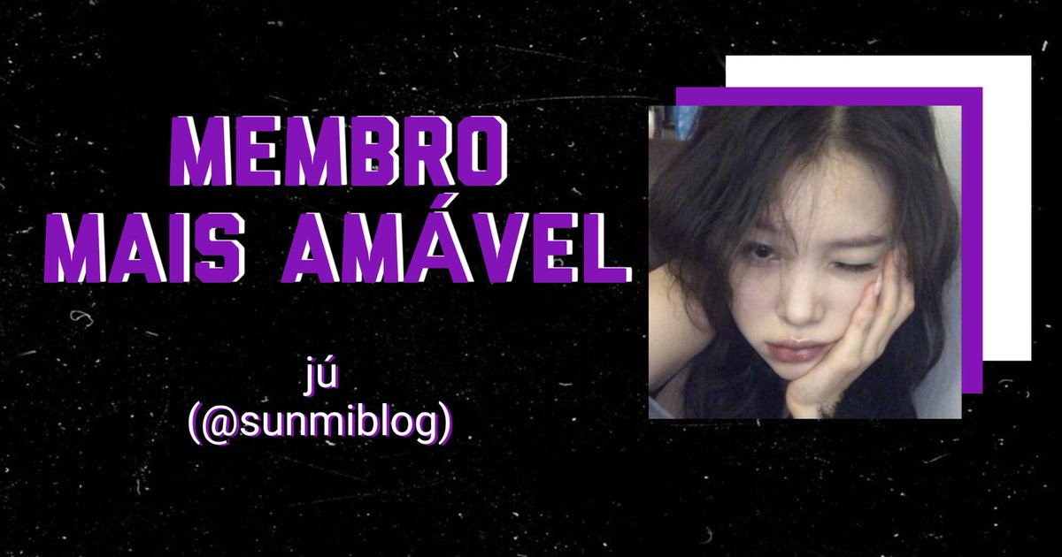 miyasduck's tweet photo. Ela disse que viria para esquentar o banco mas estava muito errada! Os membros votaram e decidiram que você é a membros mais amável desse squad! Parabéns @sunmiblog 

#MIYAWARDS https://t.co/vIQSKSDj1D