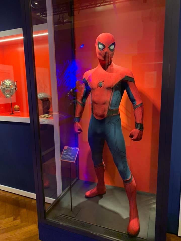 Th0rn333's tweet photo. Spider-Man movie costume #spiderman #spidermanmovie #theavengers #avengers #marvelsuperhero #marvelexpo #moviecostume #marvel #marveluniverse https://t.co/C9SgGvysrs