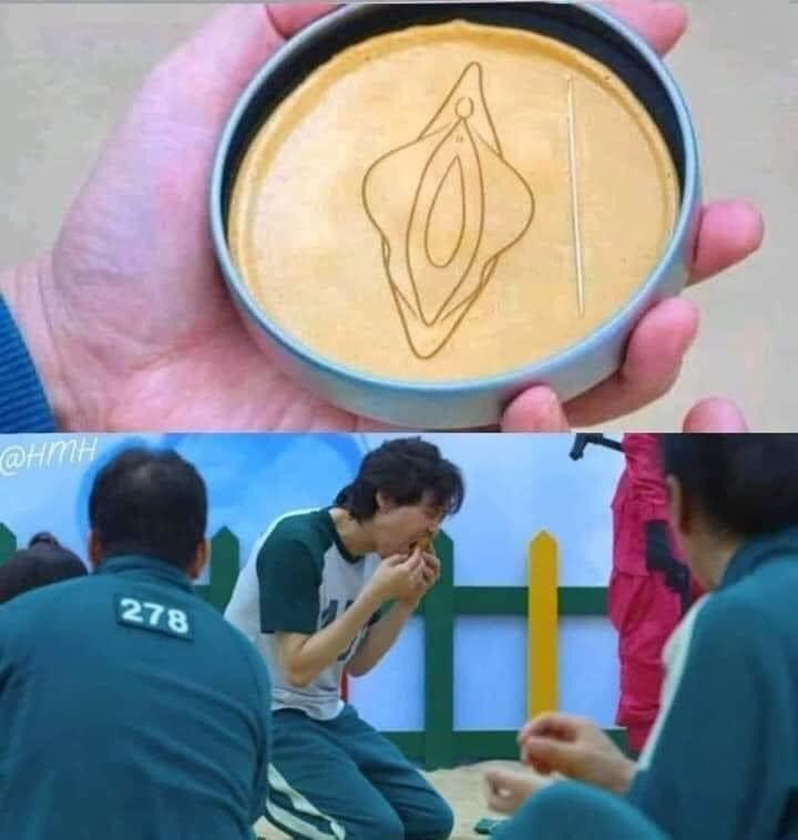 anibesenpai's tweet image. Who did this 🤣🤣 #squidgame