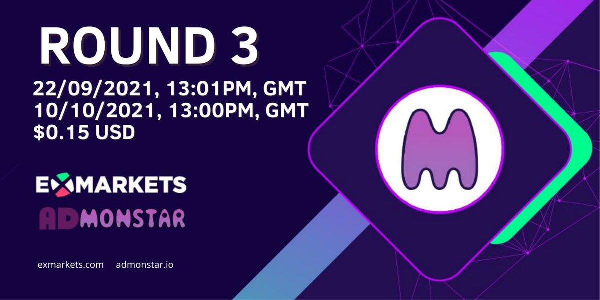 admonstar1's tweet photo. 🔥Round 3 is live🔥

😎 $ADMR has sold out 2 rounds, the performance is going all the way up 📈

📲Go to ➡️ https://t.co/ZucoYCa0f5 💰and don’t miss the 3rd round https://t.co/KhLFul914l