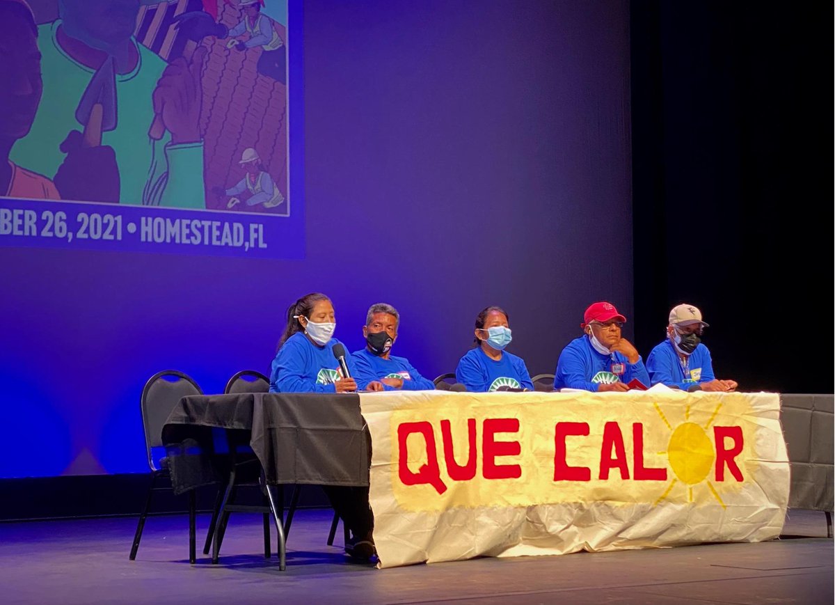 WeCount_Fl's tweet photo. Tonight, we hosted a powerful #HeatAssembly with outdoor workers and allies across South Florida! Our #QueCalor campaign is just getting started and we won't stop until we win life-saving heat protections for outdoor workers: water, shade, and rest! βοΈ https://t.co/es4O3bUro3