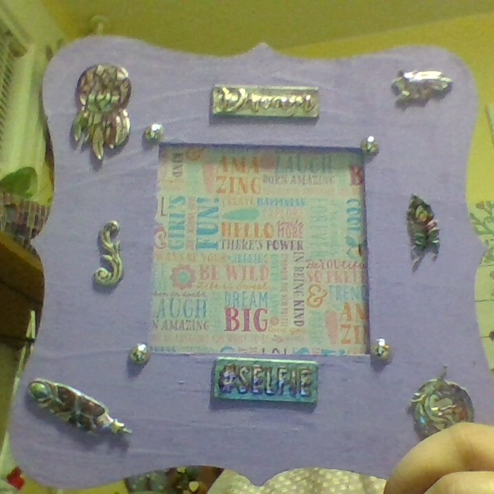 LibraryLadyUGL's tweet photo. More Art by Tom.  An autism mom in Michigan is doing a fundraiser to create a "village" for autistic adults and their families to live together.  We're donating Tom's artwork to support this venture. He's been so happy painting and decorating these picture frames. https://t.co/IVuL8JzSNw