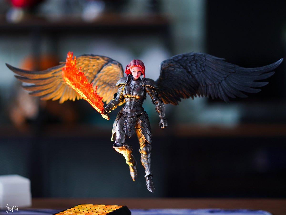 Mufefi's tweet photo. The black wings
Use mcfarlane Wings from Tyrant #mythiclegions https://t.co/8RXzFBEM8D