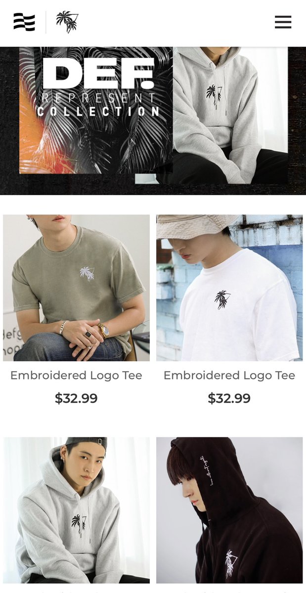 defdaily's tweet photo. [INFO] 210927

Def. Represent Collection (Live Without Regrets) is now live! Show support and grab some items ☺️

❗️Shipping will start on Oct. 26th from the US

🔗https://t.co/eH2NsUhOwM

#RepresentxDef 
#JAYB #제이비 @jaybnow_hr https://t.co/TCPYv7Ta9D