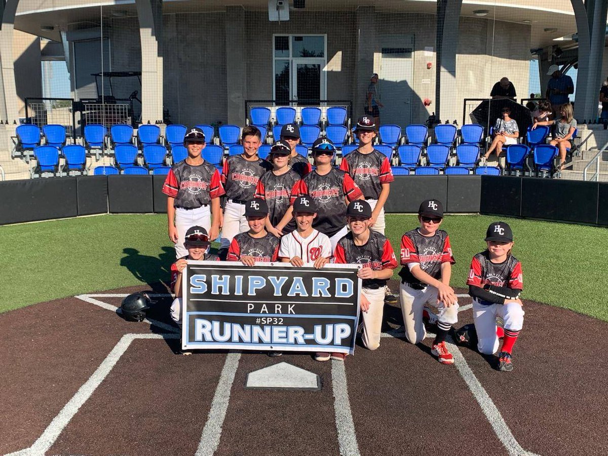 TheShipyardPark's tweet photo. #SP32 Runner Ups in the 12u are the #HolyCityCrushers from SC!
#ShipyardPark #Anchorbat #SwigandSwine https://t.co/6tHcU3Hbd1