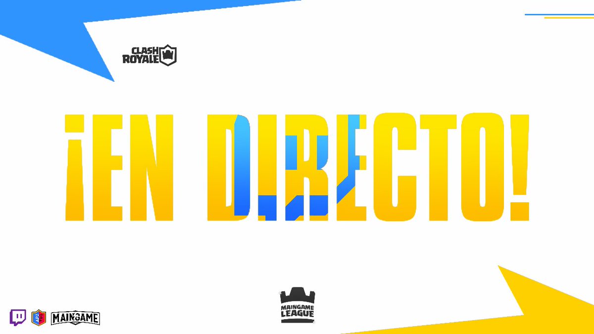 # MAINGAMELEAGUE
🔴 ¡EN VIVO! 

Finalizamosmos con la jornada 5 del Grupo E con este gran partido. 

Apoya a tu equipo favorito
📺           twitch.tv/maingamegg        

 <a href="/TribeGaming/">Tribe Gaming</a> 🆚 
 @BarayaWarrior