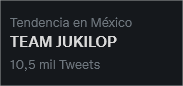 MakeStyle_2015's tweet photo. superamos los 10K de tweets 

TEAM JUKILOP

#AsiSeBailajukilop #Asisebaila https://t.co/os76qNotU3