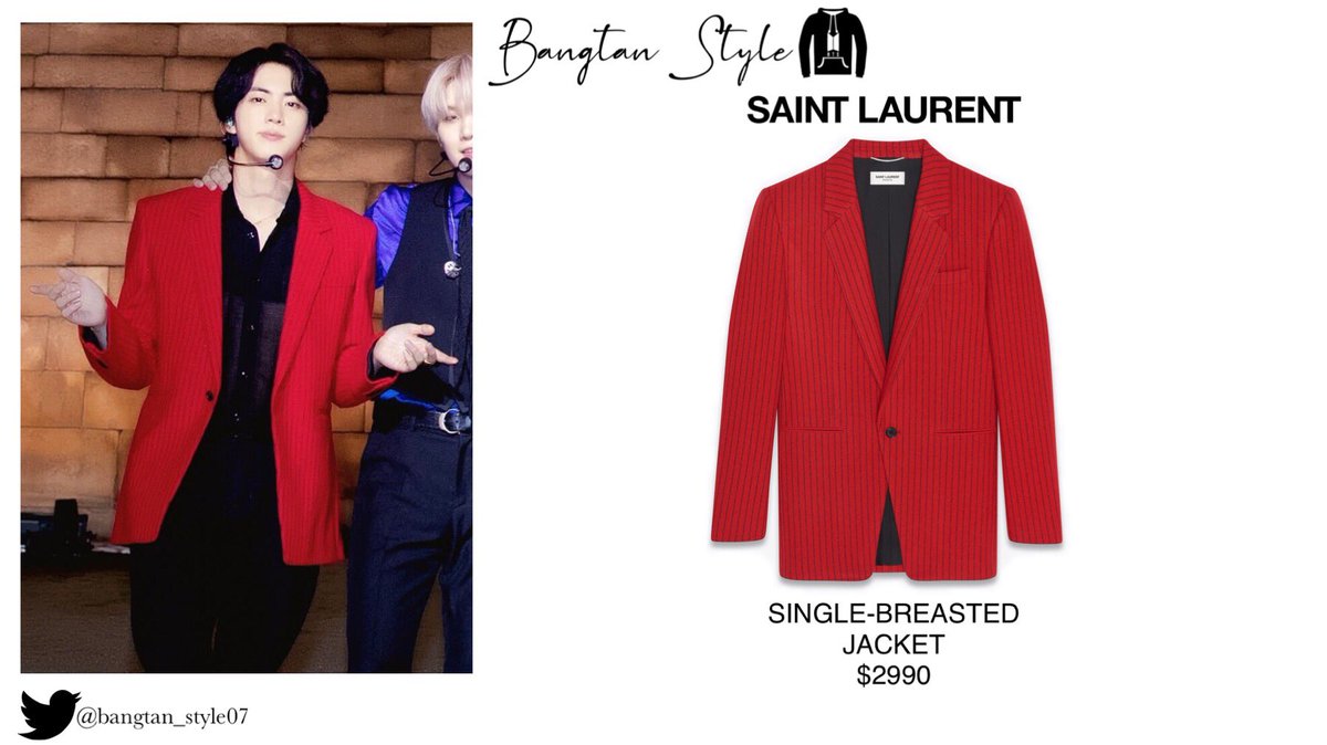 BTS Butter Performance at Global Citizen Live [ Saint Laurent