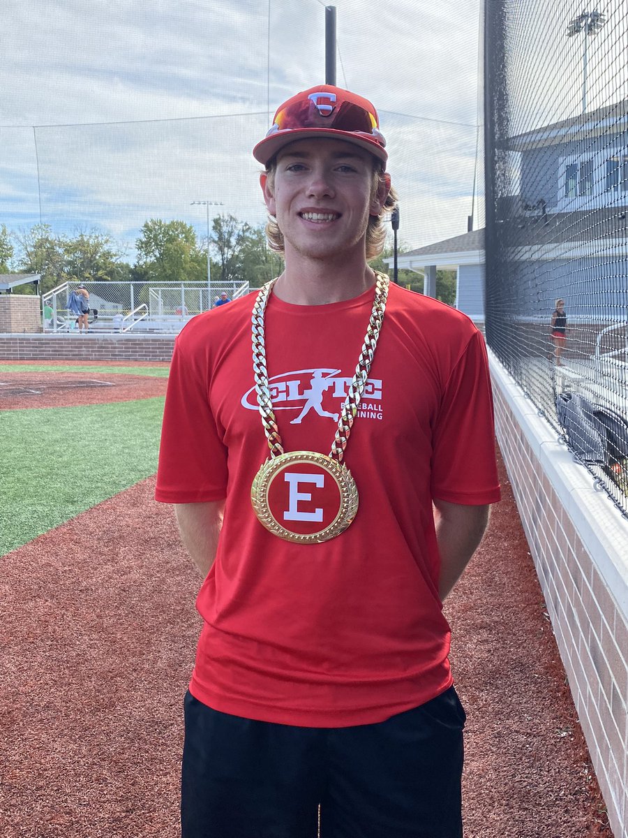elite18UJohnson's tweet photo. Semi finals POG @Ryan_Buck5 goes 3-3 at the plate and plays a flawless 1st base. Squared every ball up. @teams_elite @Bullpenevents #MPLQualifier https://t.co/ZXktXY56x9