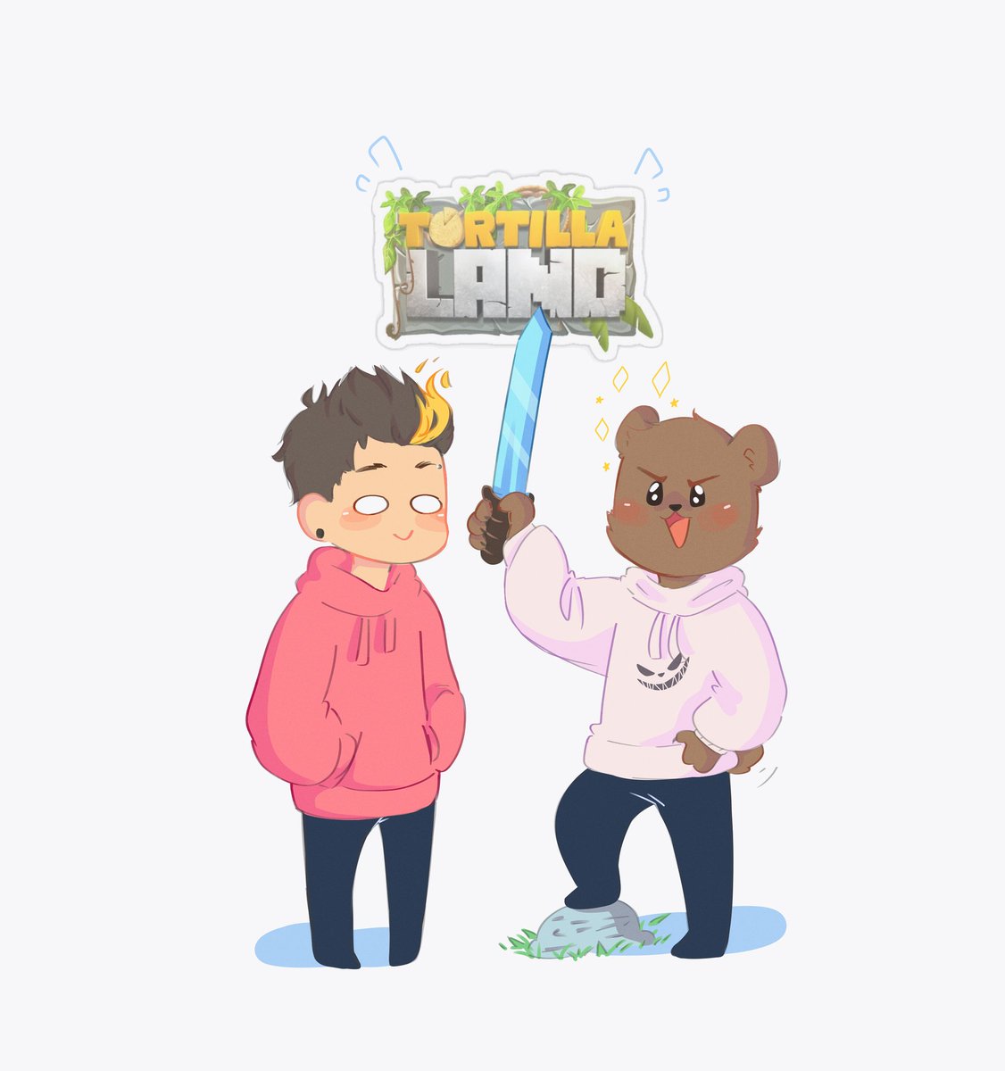 _SoyNicole_'s tweet photo. Oh! un osito 🐻✨
Welcome ^^ ✨
#TortillaLand #tortillalandfanarts https://t.co/oCqxuxK1rr