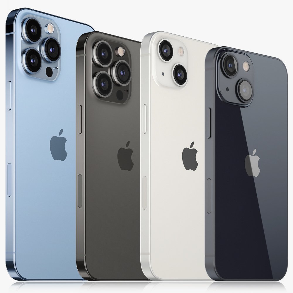 madMIX_X's tweet photo. Apple iPhone 13/13 pro. 
Modeling in a 3ds max. 
Adapted for Element 3D, Cinema 4D, Blender 

#3d #apple #iPhone #macbook #3dmodeling #3dsmax #ноутбук #iphone12 #AirPodsMAX https://t.co/iijP461W7C