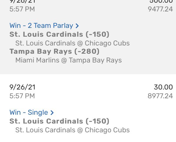 shotbyretro's tweet photo. Cardinals on a 15 game steak keep the money coming home 💰💰💰💰🎲🔥 https://t.co/smdW26ugrY