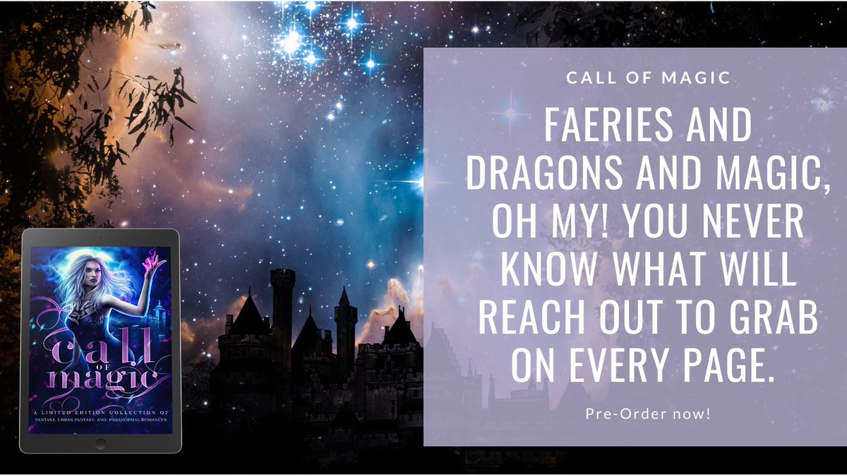 acallofmagic's tweet photo. Are you looking for something magical? Something out of the ordinary? Something that calls to the darkest, most mystical parts of you?
The Magic Is Calling. Can You Hear It?
Order your copy today!
https://t.co/PZwn3YEswx
#urbanfantasy #paranormal #preorder #indieauthors https://t.co/WnSfCVFBVz