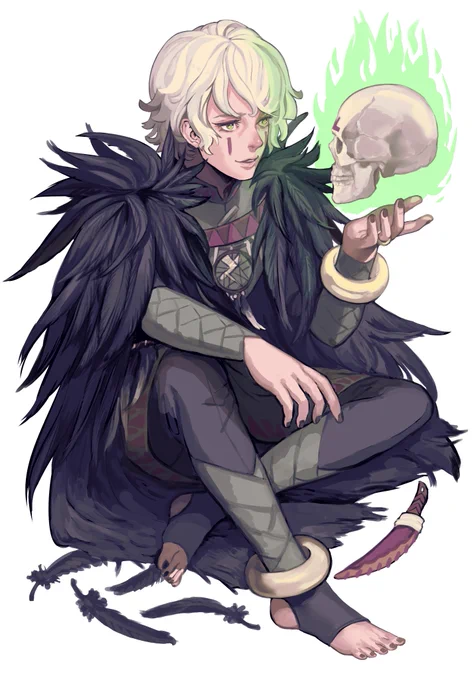 キミノカゼニナルのMVにだけ出てくる謎の人を久々に描きました💀🔥
アニメのOPとかでまだ登場してないキャラが出てきたときに「誰なんだ(ワクワク)」っていうのが好きで気づいたら描いてました。
#イスタカ #白いあの人 

https://t.co/yczFV5Icok 