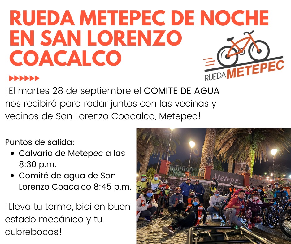 #RuedaMetepecDeNoche
¡¡¡Nos vemos este Martes!!!
