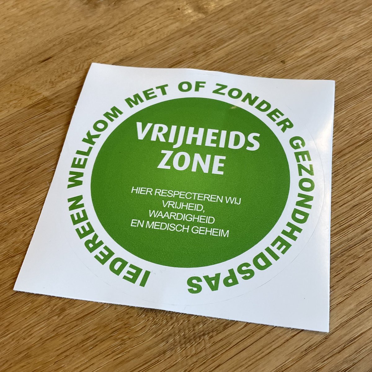 dailystijn's tweet photo. https://t.co/3NvszXfSpC #Vrijheidszone ... #Freedomzone 
#zonedeliberté #zonadelibertad #mintaqatalhuriya #Zìyóuqū #jayujidae #Furīdamuzōn #svatantratakshetr #zonadeliberdade #zonadilibertà https://t.co/GiHta6HzTX https://t.co/KbfmIPqjgt