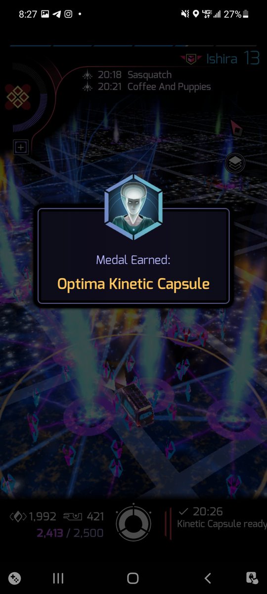 ishiratsubasa's tweet photo. Last night, in the place I got my Paragon badge, I finally got my Silver Optima. I only really got a day since the challenge started to do it as there's been a lot of health concerns. So happy, I was so sure I wouldn't get it. #ingress #optimakineticchallenge https://t.co/wh5cLaS3bR