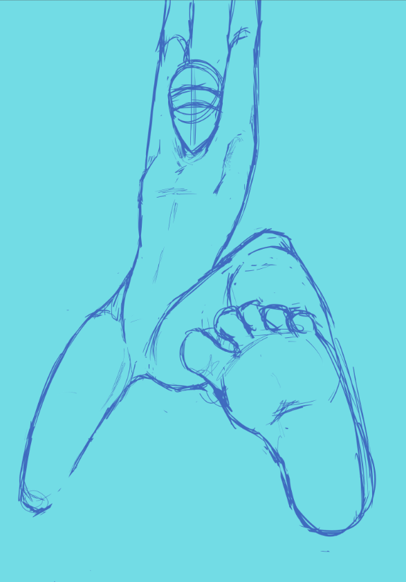 heriticklish's tweet photo. Found this pose sitting in my nsfw folder and I don't remember who it was for, but it's pretty clear it was gonna be a tentacle piece.

Any character suggestions? 👀 https://t.co/8SluEsZG3b
