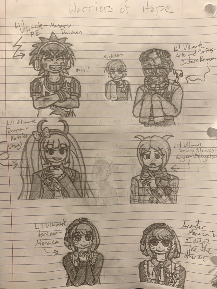 sunshineglade's tweet photo. “A child’s ears are?!”
“Wonderful ears!”
“A child’s eyes are?!”
“Adorable eyes!”
“A child’s mouth is?!”
“A great big mouth!”
“Why is it so big?!”
“To gobble up the demons!!”
#warriorsofhope #danganronpaanotherepisode https://t.co/SiTPaETHCq