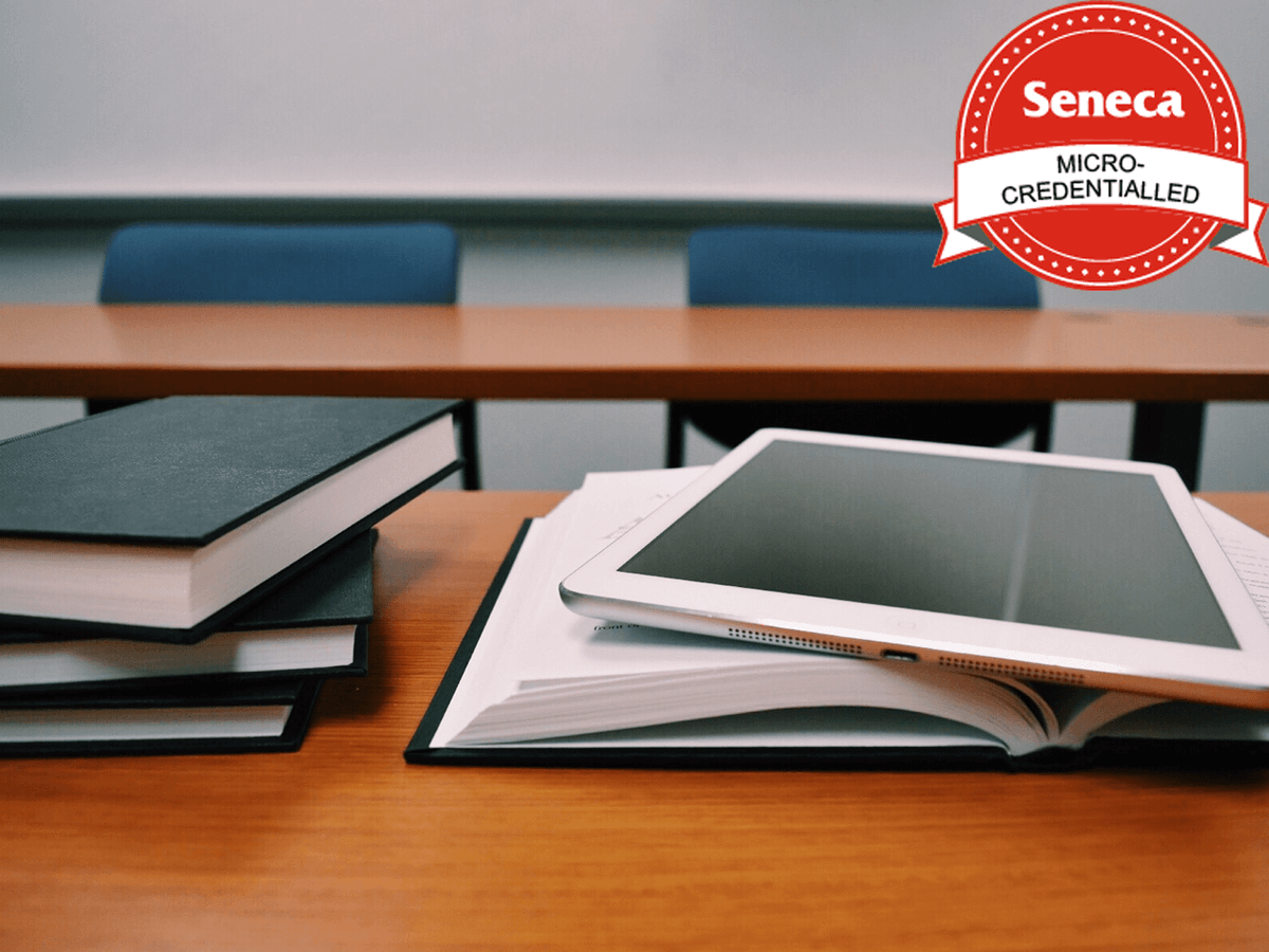 Seneca_TandL's tweet photo. Teaching with Technology 1 begins on Nov 3. This course is an introduction to Learn@Seneca. It provides opportunities to reflect on tech in education and how accessibility can impact a learning experience. Register @ https://t.co/ko6UW63fZg #TLCcourse #MicroCredentialled #PDPlan https://t.co/E1jNMwxmbQ