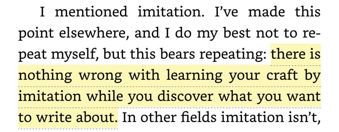 I came across this in a collection of stories. It’s about writing, but I think applies to security research.