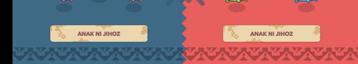 AxieElon's tweet photo. Learned today that scholars in @AxieInfinity sometimes name their teams “Anak ni Jihoz” which means “Son of Jihoz” when they are getting a lot lucky crits in the game lol

So this was funny to see both teams are “Anak ni Jihoz” 

@Jihoz_Axie https://t.co/jZI3vmjuIL