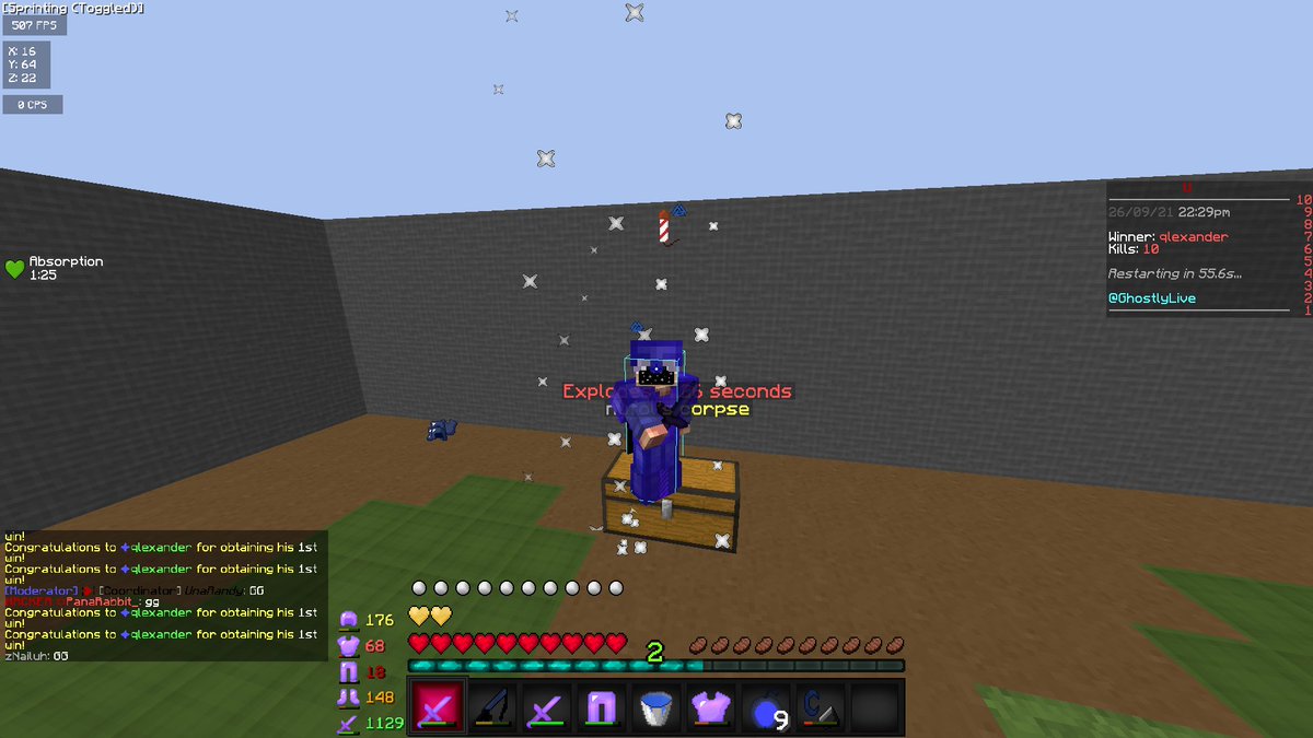 Dedicada a todos los acosadores Christian, Fider, Ziller, Lilnacho, Gaelote, Arath, criwix y trani.