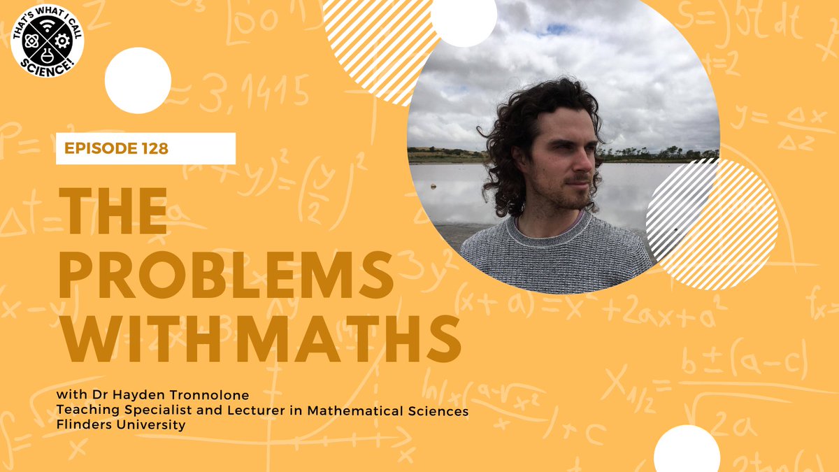 ThatsScienceTAS's tweet photo. The number of people studying higher level mathematics in Australia is in decline.
How did we get here, and what can we do to fix it? 🤷⁉️
This week, @sophluidynamics speaks with @HaydenMaths from @FlindersCSE about maths, maths phobia, and maths education in Australia! https://t.co/Na0mzn4MzC