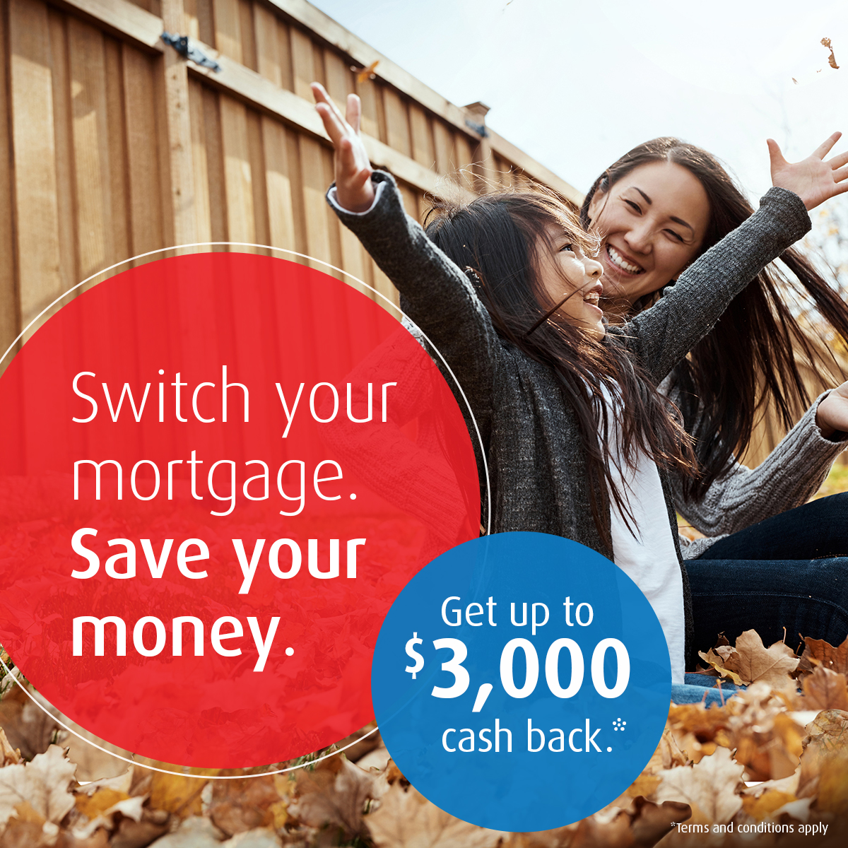 Switch to a BMO Mortgage and enjoy up to $3,000 cash back to cover your switching costs and more*! Visit bmo.com/SwitchYourMort….