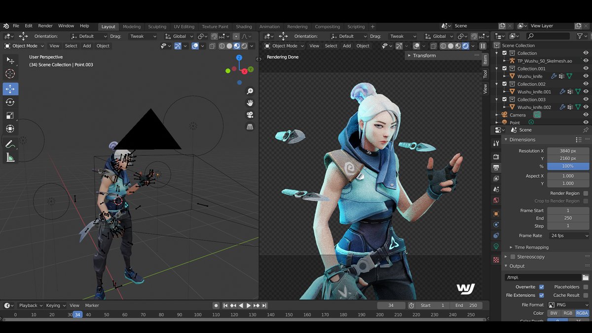 wendajdesign's tweet photo. Behind the scene on the creation of @Xifs__ 's banner #Valorant #Jett https://t.co/a7cBIoKBhi