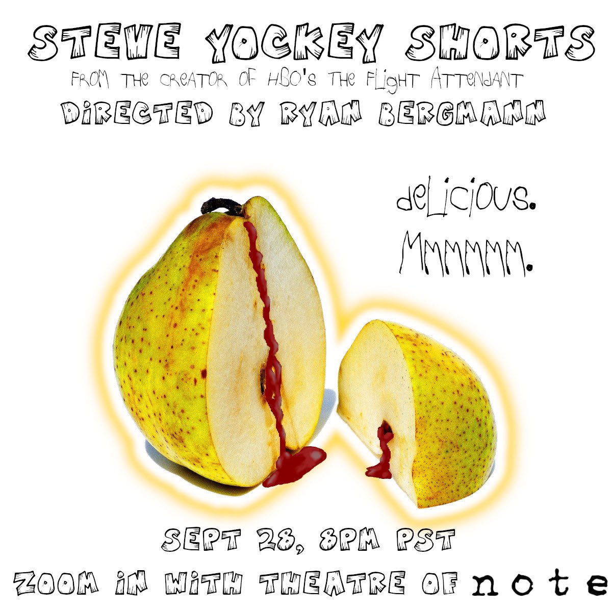 TheatreOfNOTE's tweet photo. Back by popular demand! Join us Tuesday for #zoomtheatre !
Written by @SleepyPanda76
#lathr #yockeyshorts #remount #dontmissit
Graphic by @TheAHellquist https://t.co/xwsIzIqUpa